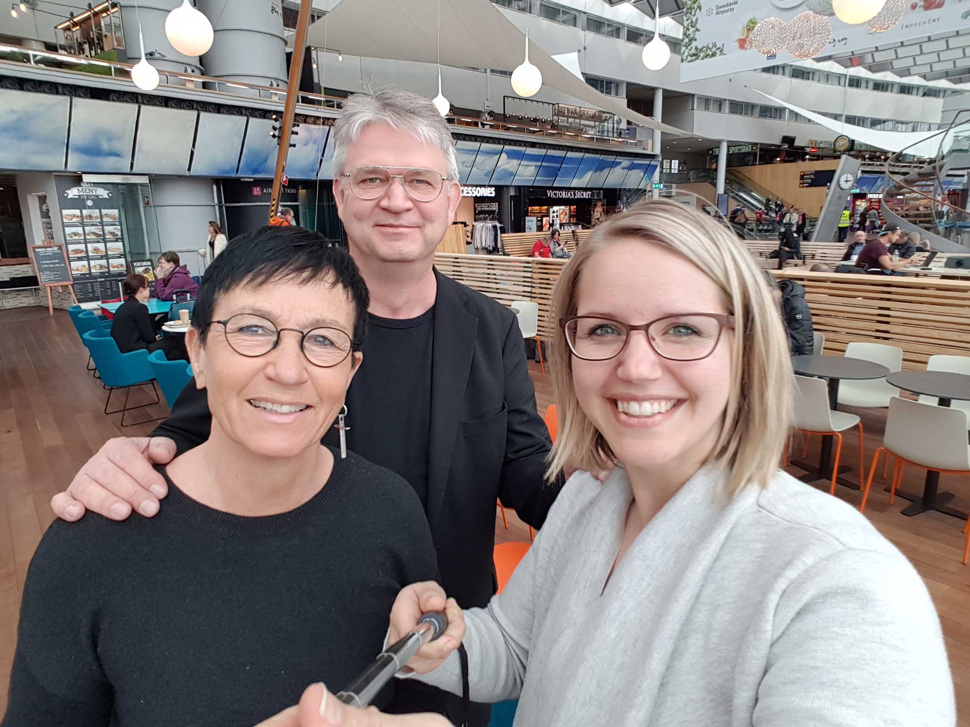 På väg till New York