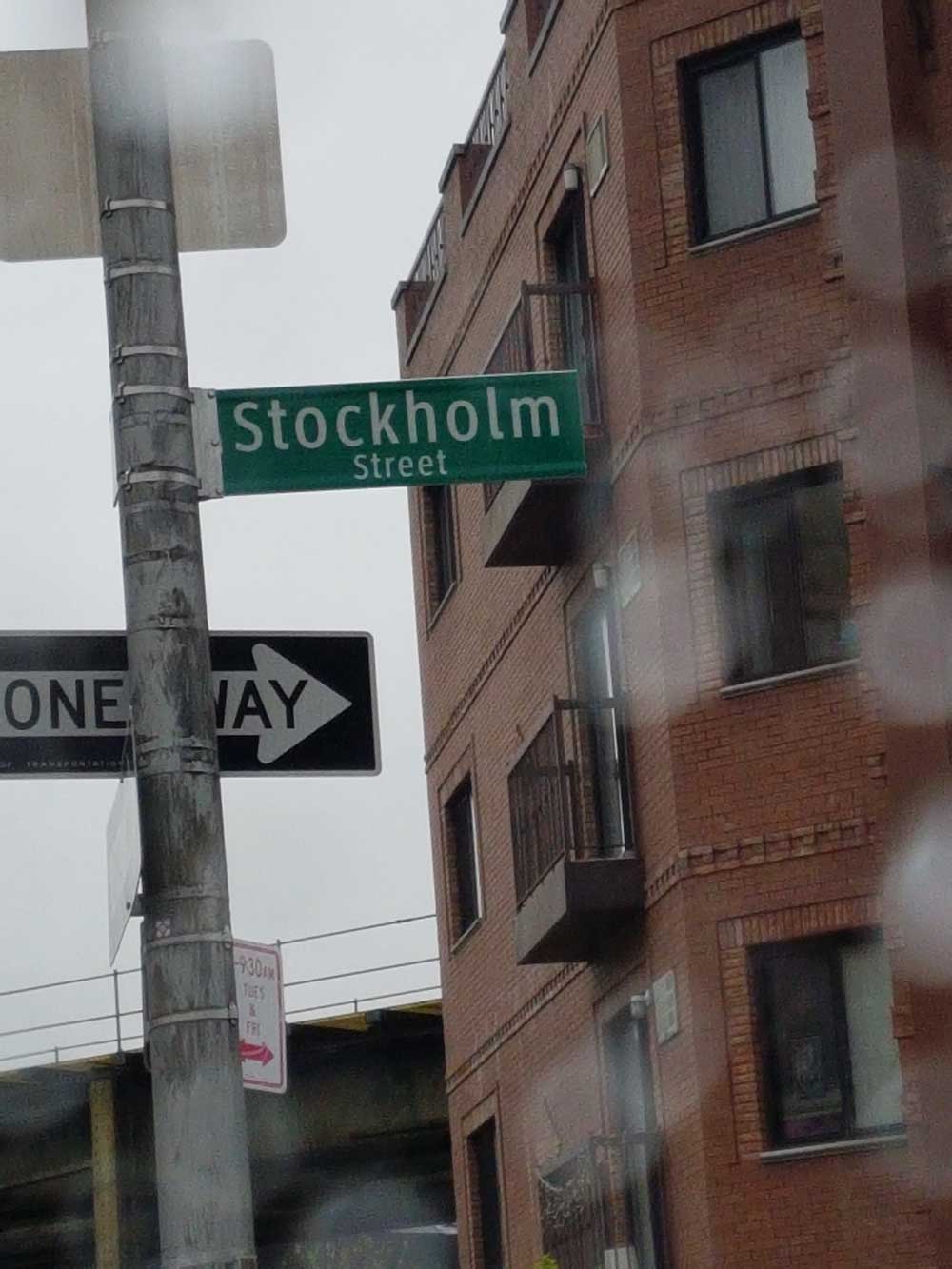 Stockholm street i Brooklyn